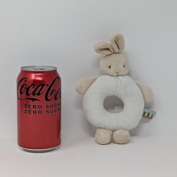 Bunnies by the Baby Rattle Plush Rabbit - Picture 2 of 5